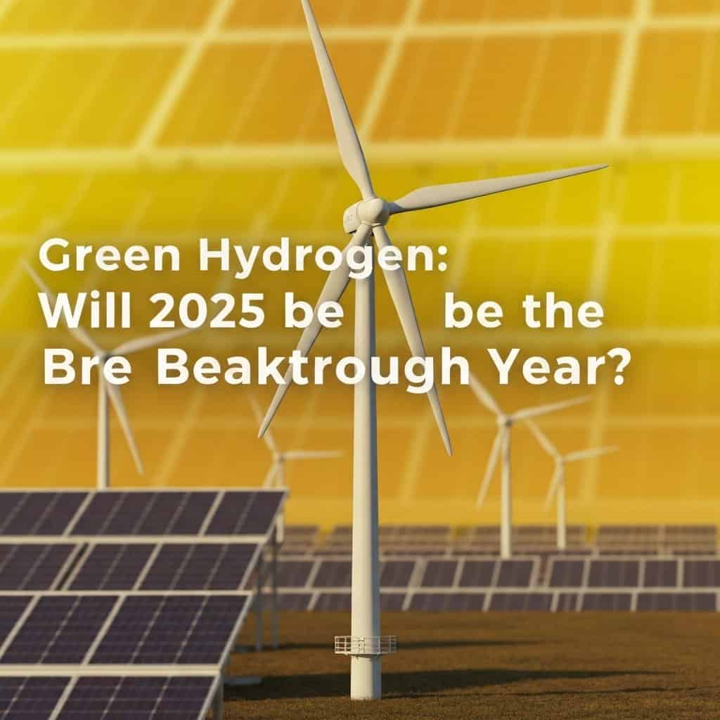 Zielony wodór: czy 2025 będzie rokiem przełomu?