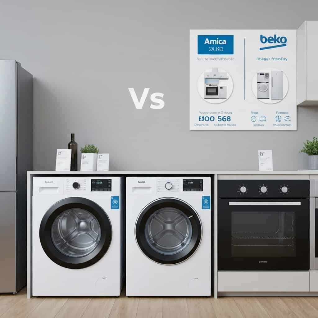 Amica vs. Beko – budżetowe AGD: Który wybór jest lepszy dla Twojego domu?