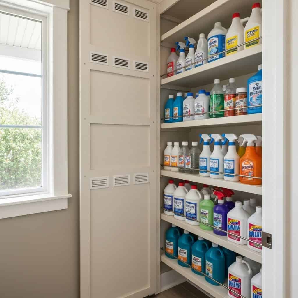 Chemia gospodarcza – jak przechowywać ją bezpiecznie?