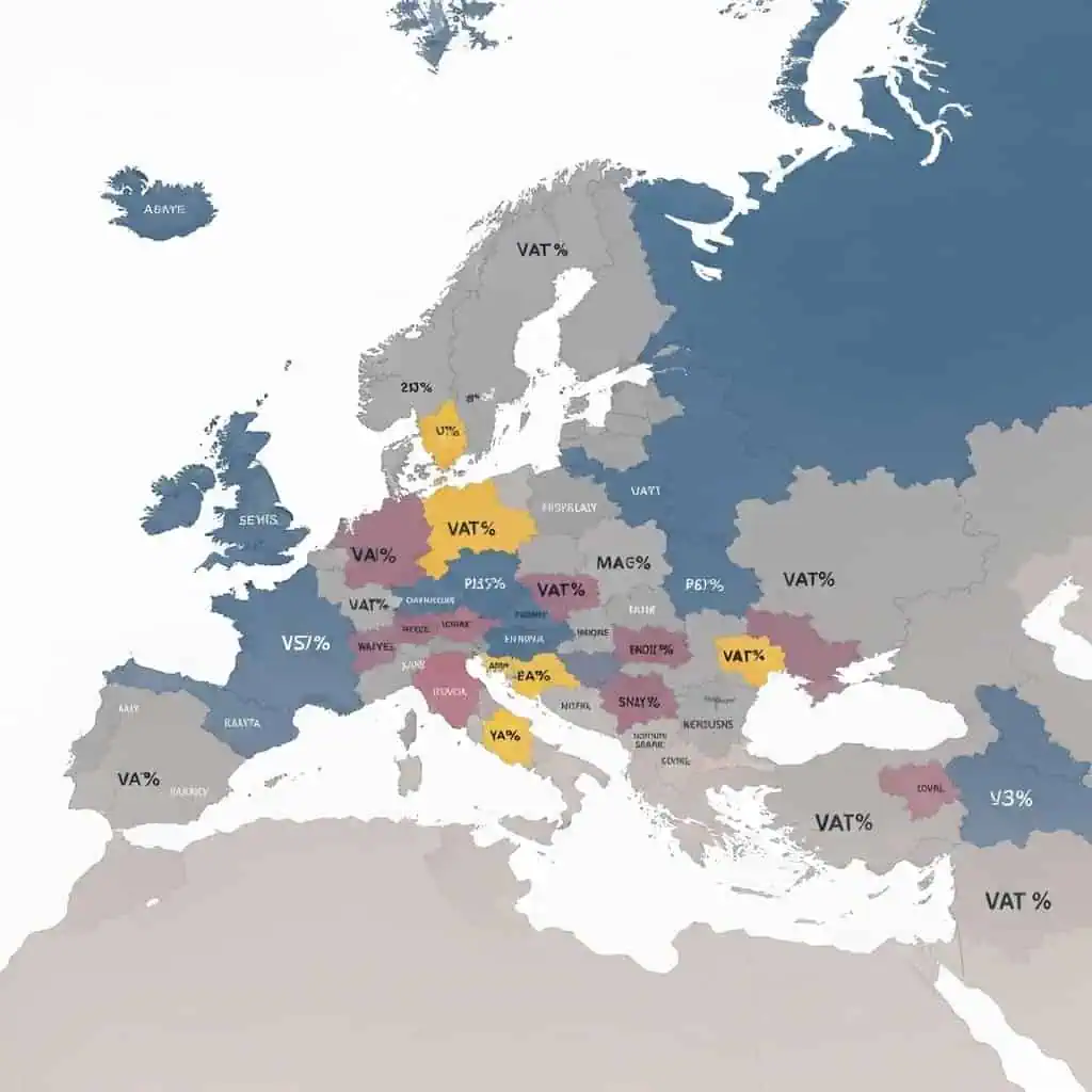 Najwyższe i najniższe stawki vat w krajach unii europejskiej